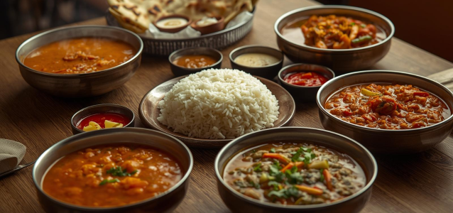 How to order Indian food for sharing in Alderley Edge